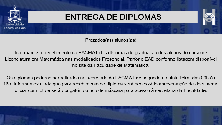 ENTREGA DE DIPLOMAS